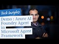 Create Azure AI Foundry Agent in Microsoft Agent Framework