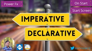 Power Fx: Imperative Vs Declarative