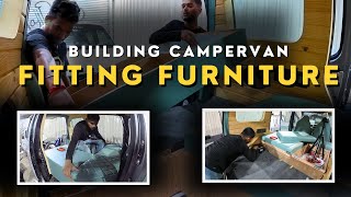 Fitting Furniture in Campervan | Building Campervan |Van Modification