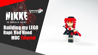 LEGO THE GODDESS OF VICTORY: NIKKE Rapi: Red Hood Chibi MOC Tutorial | Somchai Ud