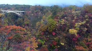 20091026日本東北之旅~楓紅的鳴子峽2