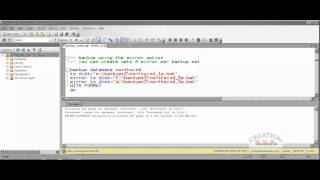 introduction to sql server 2008 - create database backup - part 2 ( transact = sql )