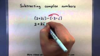 Pre-Calculus - Subtracting complex numbers