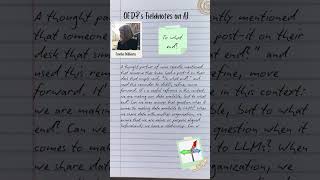 To What End From Oedp S Fieldnotes On Ai