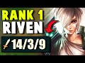 Riven but i'm the rank 1 player playing in Plat Elo