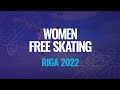 Anastasiia FOMCHENKOVA (UKR) | Women Free Skating | Riga 2022 | #JGPFigure