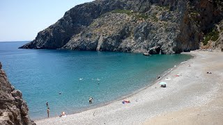 Κρήτη:- Αγιοφάραγγο - Plage Agiofaraggo, ile de Crète