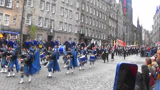 Remembrance Day Parade 2024, Edinburgh Scotland