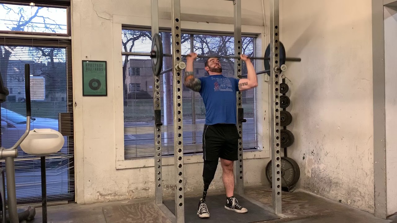 Overhead Pin Press Youtube