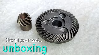 First unboxing of metal bevel gear set | Unbox Bevel gear set for rear axle.