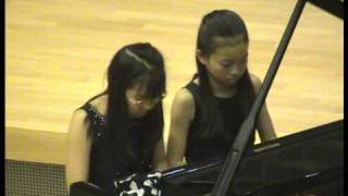 Ravel Fanfare de Léventail de jeanne piano 4 hands  光山ピアノ