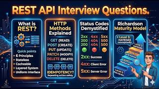 REST API Interview Questions: HTTP Methods, Idempotency, and Status Codes Explained