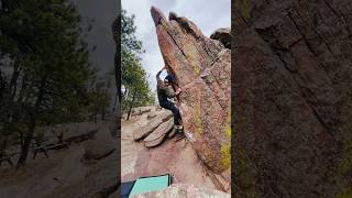 Shark Arête Direct - V4 Flagstaff Mountain Boulder, CO ⭐️⭐️⭐️⭐️