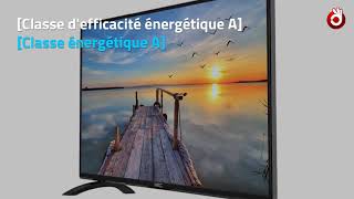 HKC 32 C9 A 32 pouces Téléviseur LED 80 cm HD Ready, triple tuner, T2:t:c DVB:S2:S, H 265, CI +, M