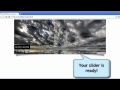 How to create image slider in a few clicks