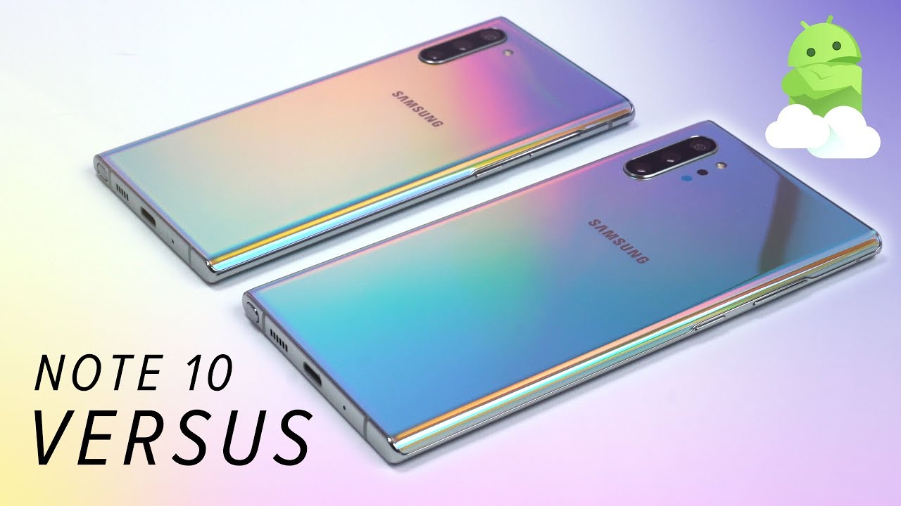 Galaxy Note 10 Vs Note 10+: What's The Difference? - YouTube