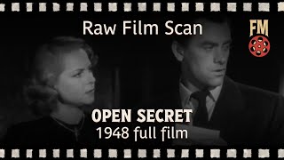 Open Secret (1948) | Full Drama Film | John Ireland | Jane Randolph