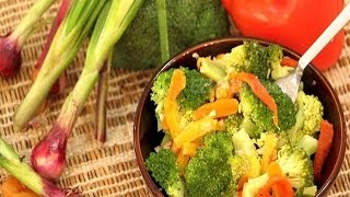 ক্যাপসিকাম-ব্রকোলি স্যালাড (Bell Peppers-Broccoli Salad)