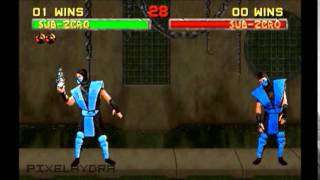 Mortal Kombat II - Specials & Fatalities - Sub-Zero