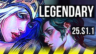 ASHE \u0026 Elise vs HWEI \u0026 Poppy (ADC) | 14/4/18, Legendary | KR Challenger | 25.S1.1