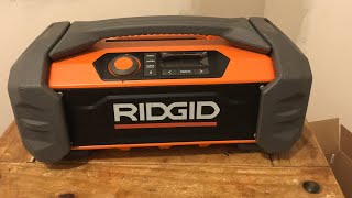 RIDGID Gen5x 18v Jobsite review