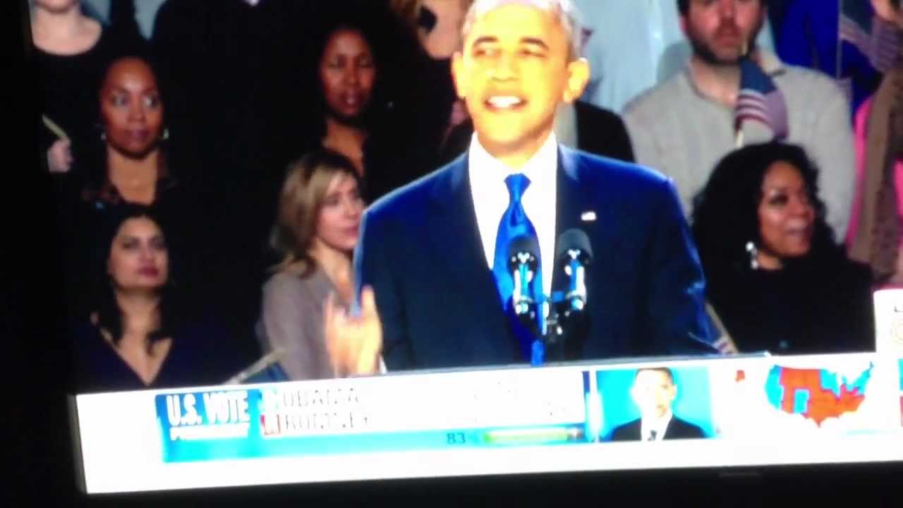 BARACK OBAMA VICTORY SPEECH - YouTube