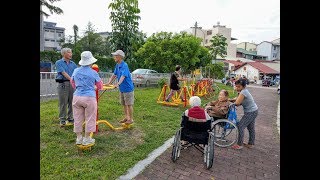 台灣「樂齡社區」日常在南投縣竹山鎮