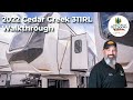 LIVING IN LUXURY: New 2022 Cedar Creek 311RL Fifth Wheel Camping Walkthrough with Travis