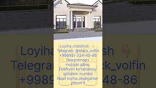 Uy loyihasi 🏠✅ #uzb #home #uy #villa #uylar #rek #housedesign #top #construction #homeworld2 #uy