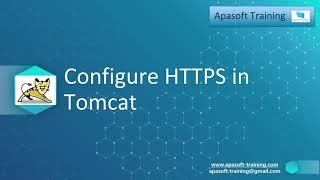 Configure HTTPS in Tomcat