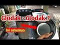 cara memperbaiki mesin cuci 2 tabung glodak-glodak🙈