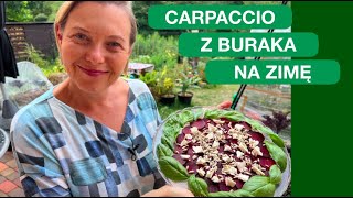 CARPACCIO Z BURAKA NA ZIMĘ