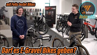 E-Gravel vs. Bio-Gravel - darf man mit E-Graveln? Mit @FelixtestetBikes