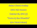 ''Down by the Riverside'' (arr. Adams) 2019.10.20-J - SALEM CHORAL SOCIETY