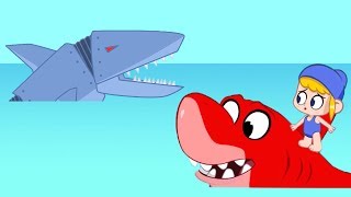 Morphle | The Robot Sharks | Animals for Kids | Learning for Kids | Kids Videos