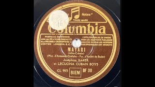 Joséphine Baker et les Lecuona Cuban Boys  \