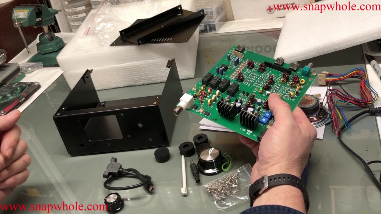 UBitx V6 New Kit Assembly - YouTube