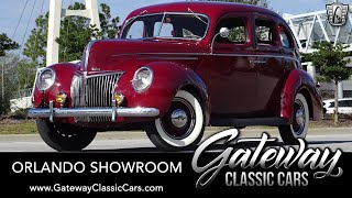 1939 Ford Deluxe Sedan For Sale Gateway Classic Cars Orlando #1810