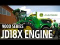 John Deere Forage Harvesters 9000 Series - New JD18X Engine