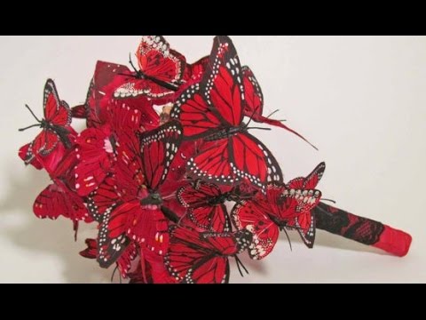 Butterfly Wedding Bouquet Butterfly Wedding Bouquet