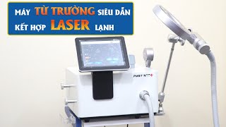 Máy từ trường siêu dẫn kèm chức năng laser trị liệu - PMST 4 NEO +