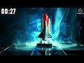1-Minute Rocket Launch Countdown Timer 🚀⏱️ | Start & End Notification + Ticking Sound