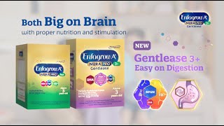 NEW Enfagrow Gentlease 3+ Easy on Digestion, Big on Brain!