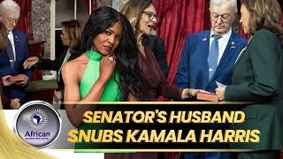 GOP Senator's Husband Refuses to Shake VP Kamala Harris's Hand in Ceremony Snub