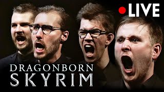 SKYRIM Dragonborn Theme LIVE [4K] CHOIR & ORCHESTRA CONCERT | Music from OST Soundtrack(Dovahkiin)
