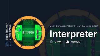 HackTheBox – Interpreter | Mirth Connect RCE, PBKDF2 Hash Cracking & SSTI
