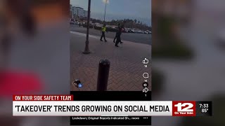 'Takeover' trends growing on social media
