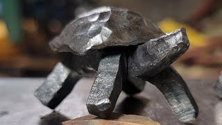 Turtles.. One piece forged Turtle. I like turtles