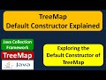 TreeMap Default Constructor Explained | Java Collection Framework