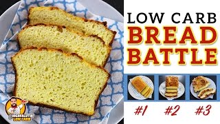 The BEST Low Carb Bread Recipe - EPIC BREAD BATTLE - Testing 3 Keto Bread Recipes